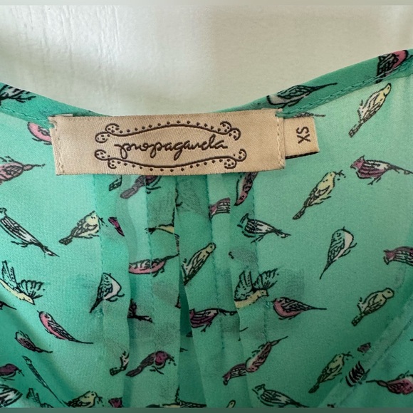 Propaganda by Plenty XS Spaghetti Strap Bird Cami Top - Picture 5 of 10